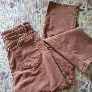 Rolla's High Waist Straight Corduroy Jeans